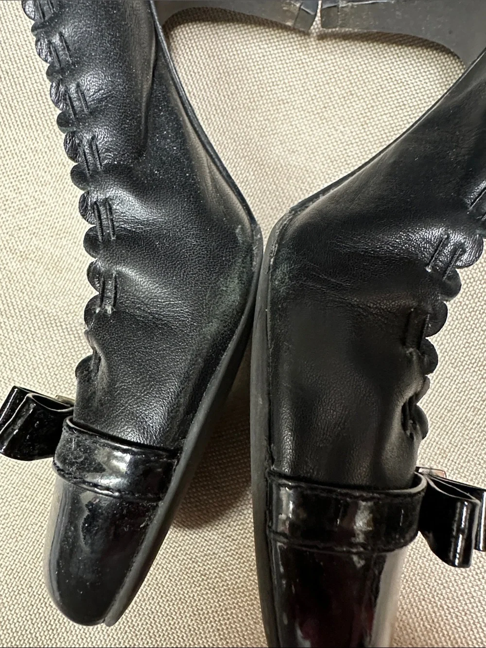 Tory Burch Black heels size 6.5